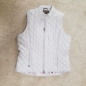 Womens Beige Ariat Vest size L